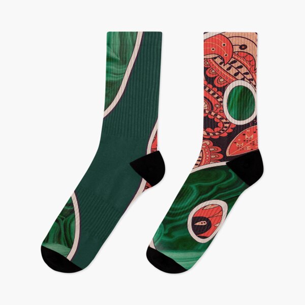 Item preview, yin yang paisley and malachite designed and sold by Ms. Aitch.