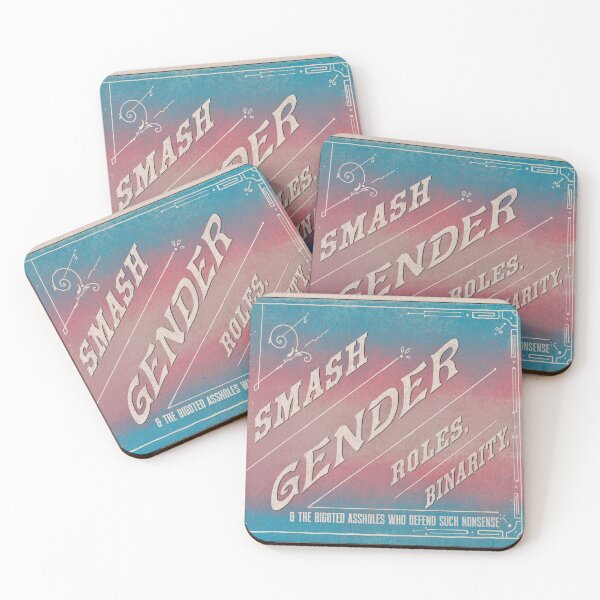 Item preview, Smash Gender - Trans edition designed and sold by Loki Propagandart.