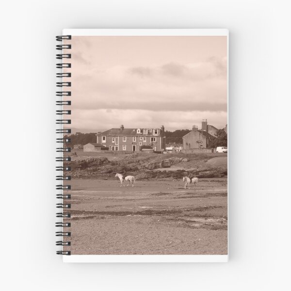 Item preview, Shoreline with Horses, Millport in Scotland. West coast, off Isle of Cumbrae  designed and sold by Grant Wilson.