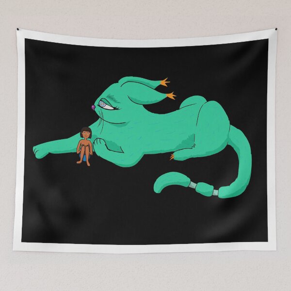 Item preview, Gentle Cat Monster designed and sold by LylaLovitt.