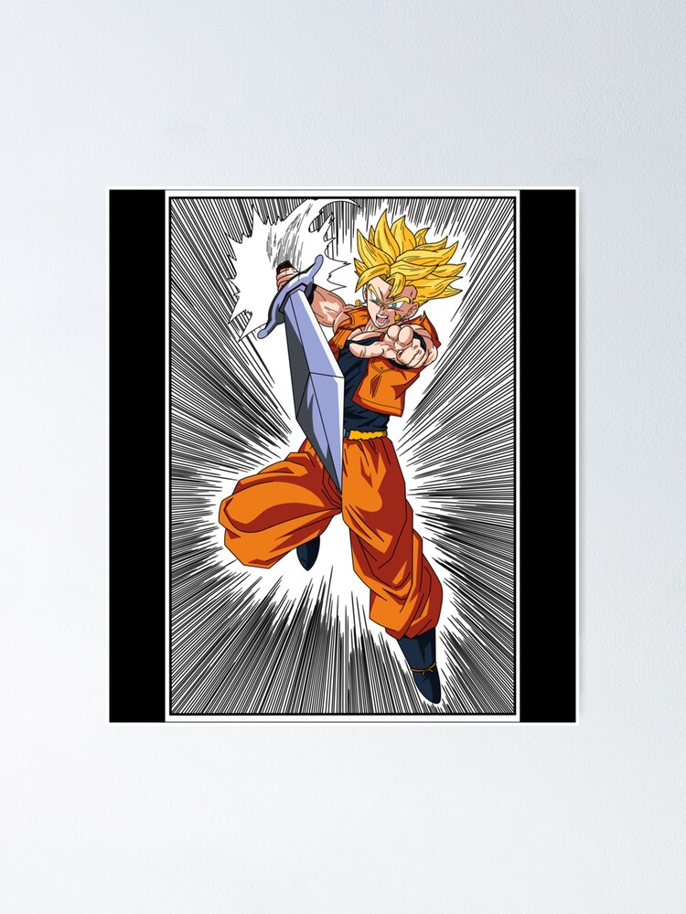 Future Trunks ssj2 and future Gohan cyborg Drago ball super Classic  TShirt216 | Photographic Print