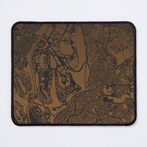 Item preview, Jerusalem Jews Judaism Moses synagogue Map Art Coffee Jerusalem Israel designed and sold by EpicMaps.