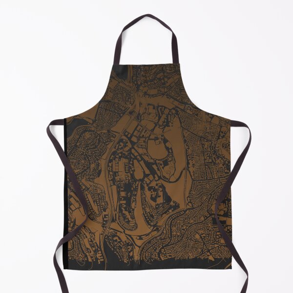 Item preview, Jerusalem Jews Judaism Moses synagogue Map Art Coffee Jerusalem Israel designed and sold by EpicMaps.