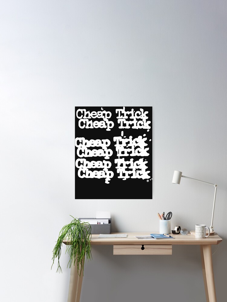 Cheaps tricks logo Poster for Sale by ShonvirGhuman