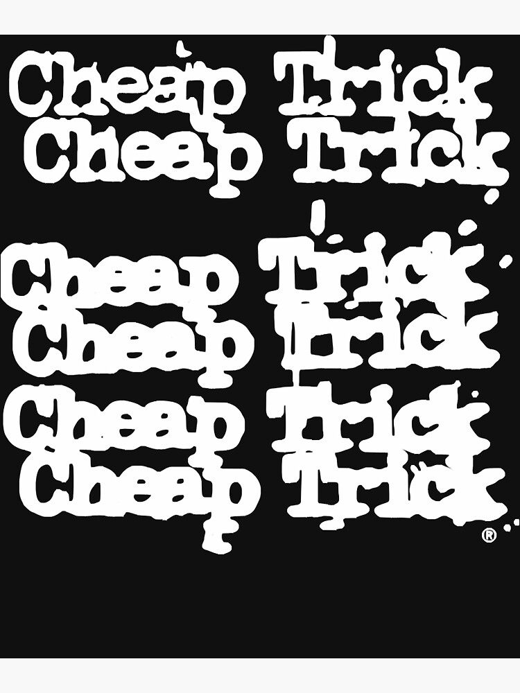 Cheaps tricks logo Poster for Sale by ShonvirGhuman