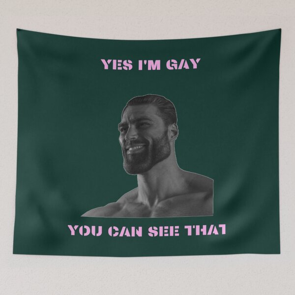 Item preview, Gigachad gay   designed and sold by LucyOtama.