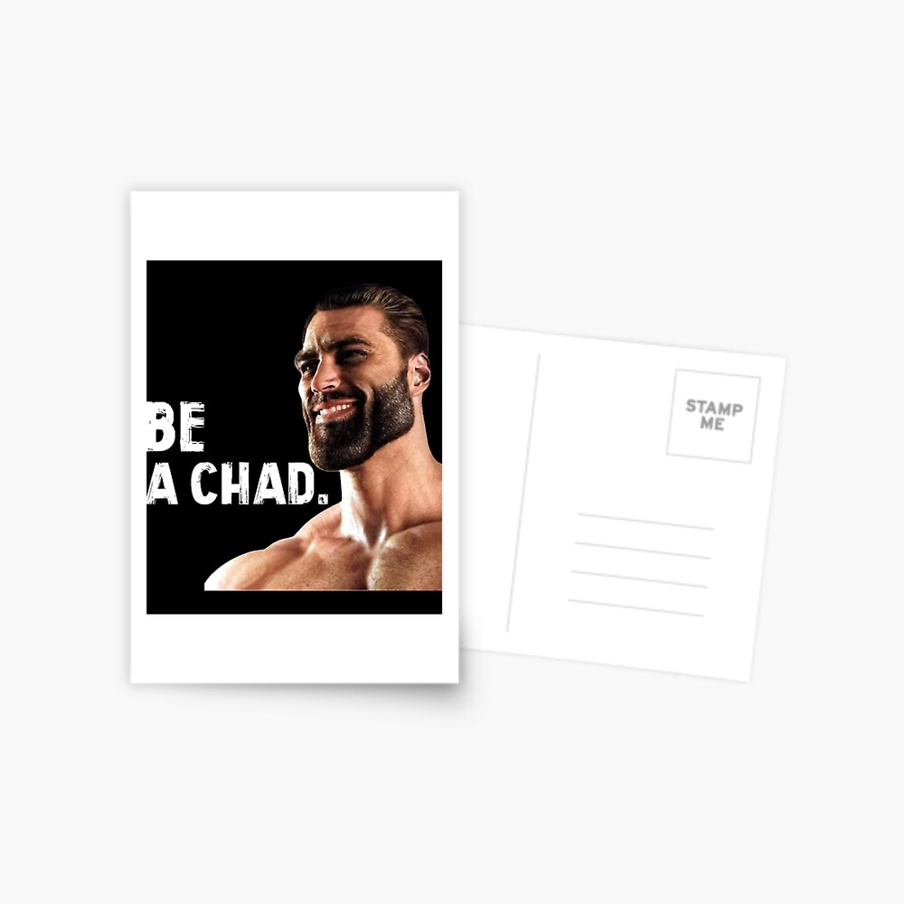 GigaChad CHAD 4Chan Reddit Meme Know Your Meme Novelty Office