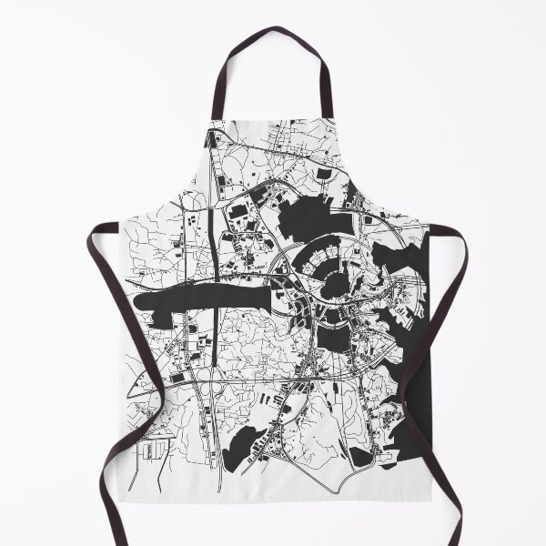 Item preview, Mecca muslims Islam mohamed prophet Map Art Black white Saudi Arabia designed and sold by EpicMaps.