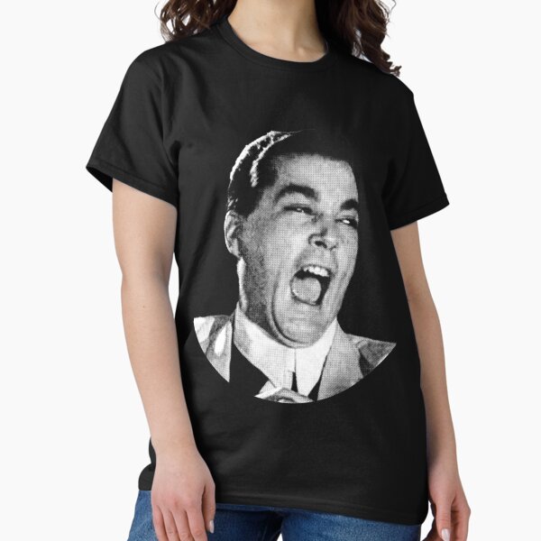 Item preview, Goodfellas T-ShirtRay Liotta Laughing - Goodfellas __ Vintage Halftone Style __ Fan Art Design_ designed and sold by YamamotoMatthew.