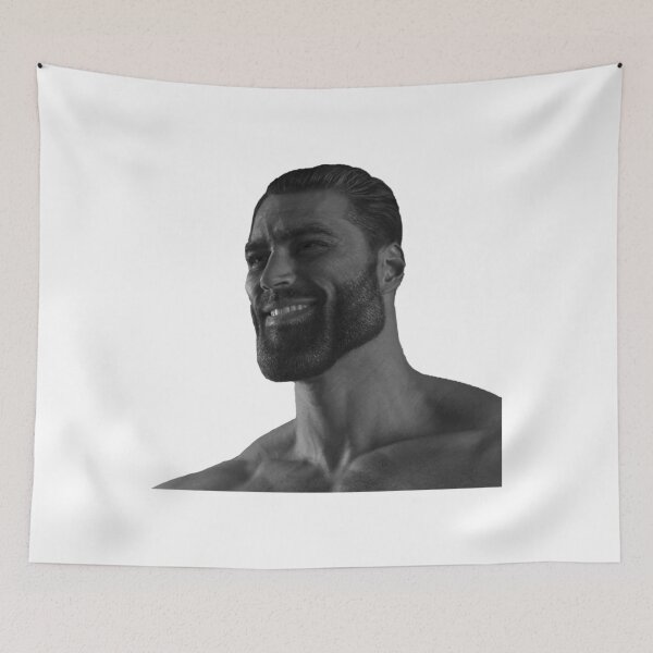 Item preview, Gigachad adoniss   designed and sold by LucyOtama.