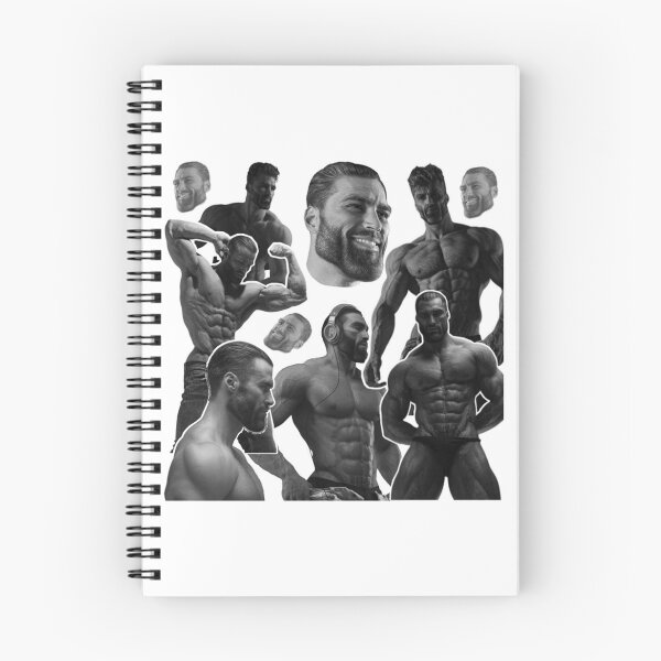 Artikelvorschau, Gigachad-Collage entworfen und verkauft von LucyOtama.