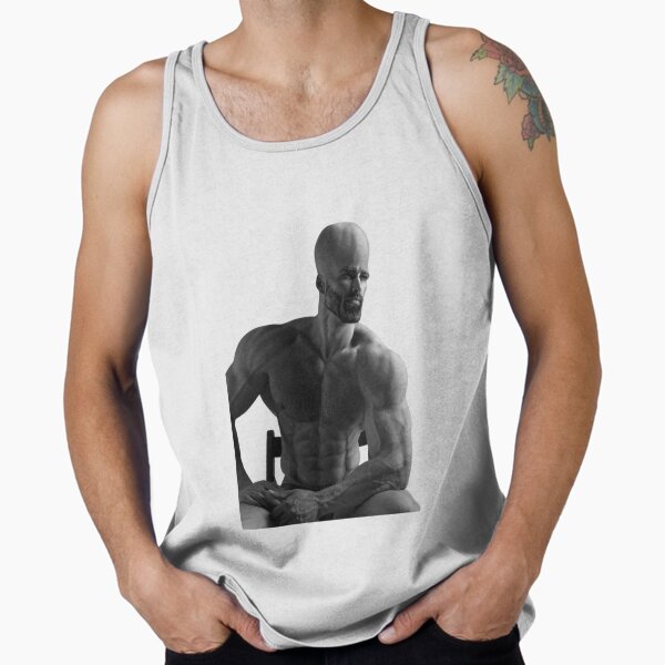 Giga Chad Tank Tops for Sale | Redbubble