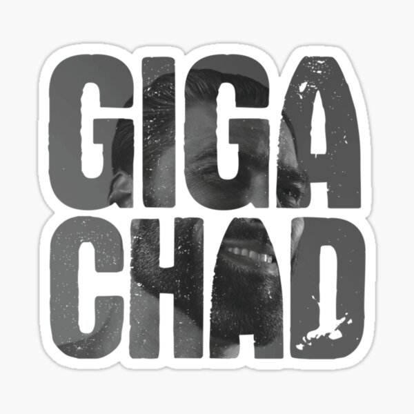 The Almighty Chad meme  Sticker for Sale by LucyOtama