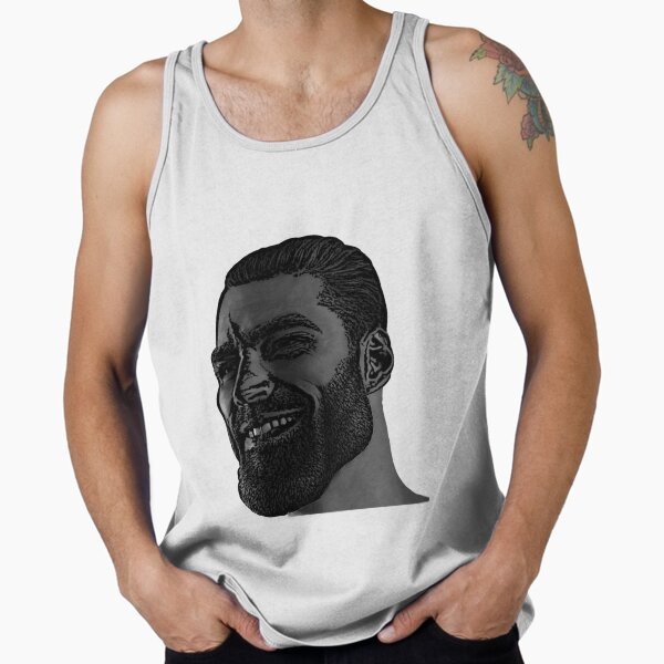 Giga Chad Tank Tops for Sale | Redbubble