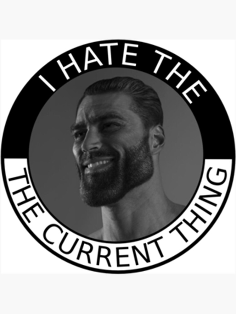 The Almighty Chad meme  Sticker for Sale by LucyOtama