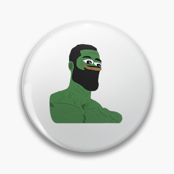 Item preview, Rare Gigachad Pepe   designed and sold by LucyOtama.