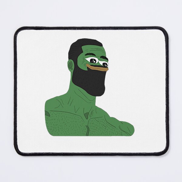 Item preview, Rare Gigachad Pepe designed and sold by LucyOtama.