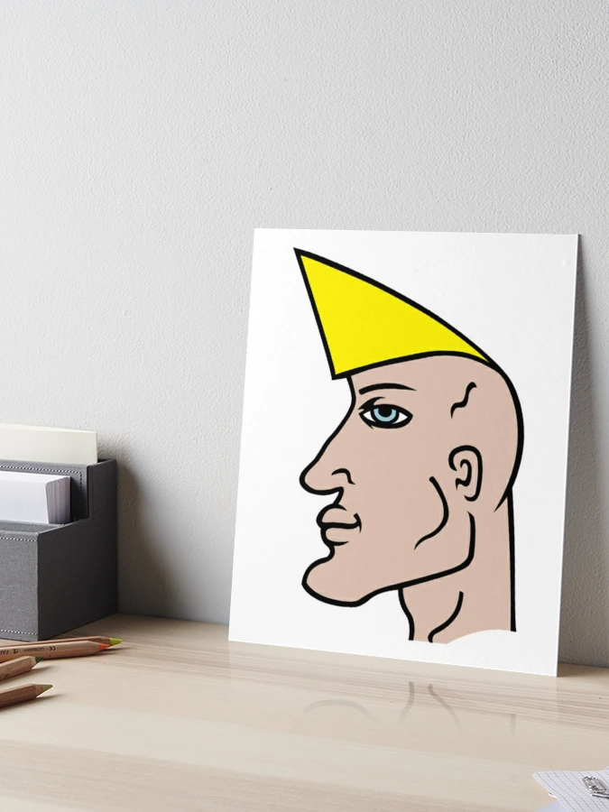 The Almighty Chad meme | Art Board Print