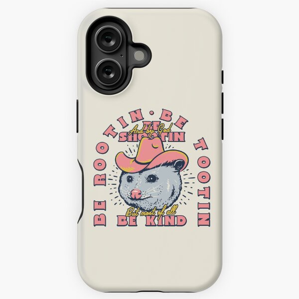 Item preview, Rootin Tootin Shootin Possum | Opossum Cowboy Advice | Space Cowgirl Country Style | Possum Pet Mat Bandana designed and sold by Any Color Designs.