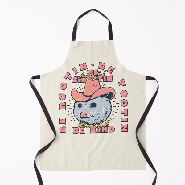 Item preview, Rootin Tootin Shootin Possum | Opossum Cowboy Advice | Space Cowgirl Country Style | Possum Pet Mat Bandana designed and sold by Any Color Designs.