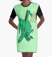 Legendary Dragon by Nicola Graphic T-Shirt Dress