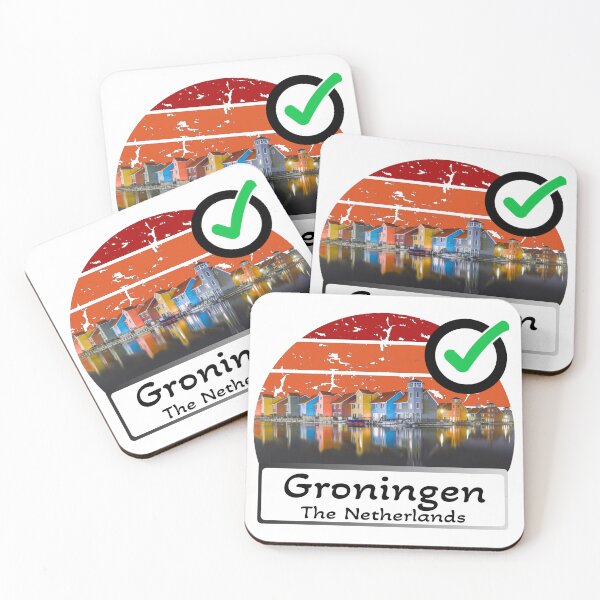 Item preview, groningen holland houses  designed and sold by WhereIsTravis.
