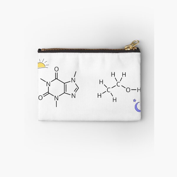 Item preview, Caffeine & Ethanol Chemistry (Light Background) designed and sold by pschlesi.