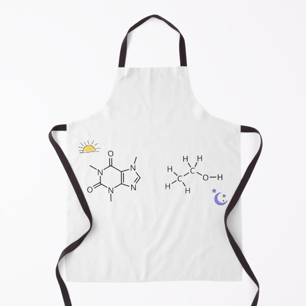 Item preview, Caffeine & Ethanol Chemistry (Light Background) designed and sold by pschlesi.