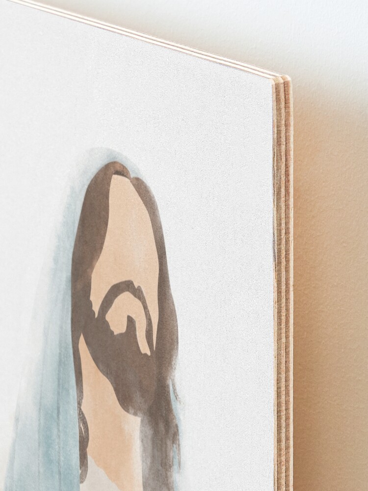 Watercolor Portrait of Jesus Christ, LDS Art, Jesus Painting Canvas Print  for Sale by andienhuynh