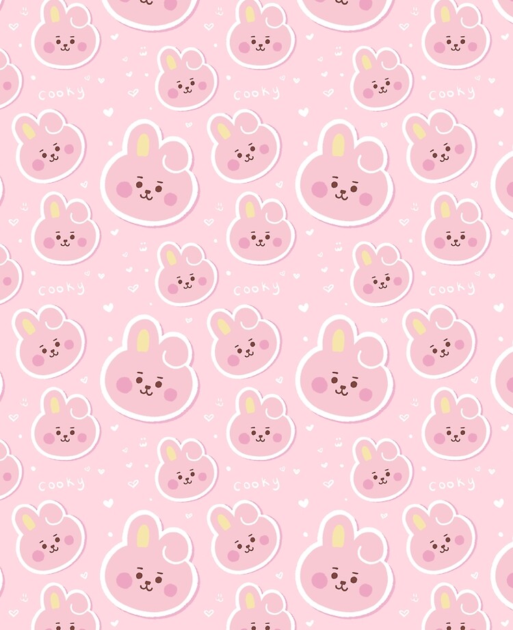 BT21 Cooky Doodle Series Washi Tape - Pink