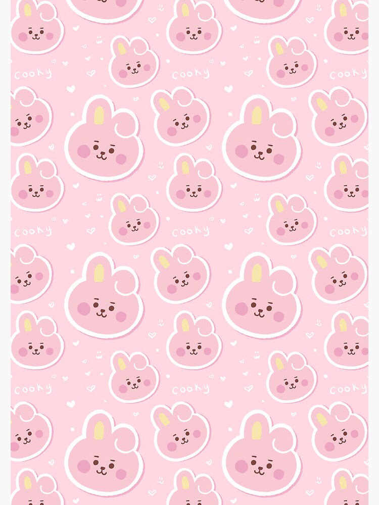 BT21 Cooky Doodle Series Washi Tape - Pink