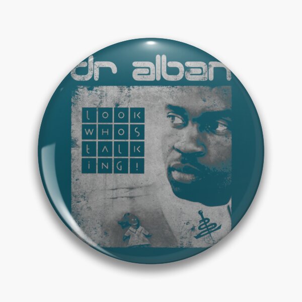 Item preview, dr alban 90s eurodance rap electronica iconic singer distressed designed and sold by ForemanOrlArt.
