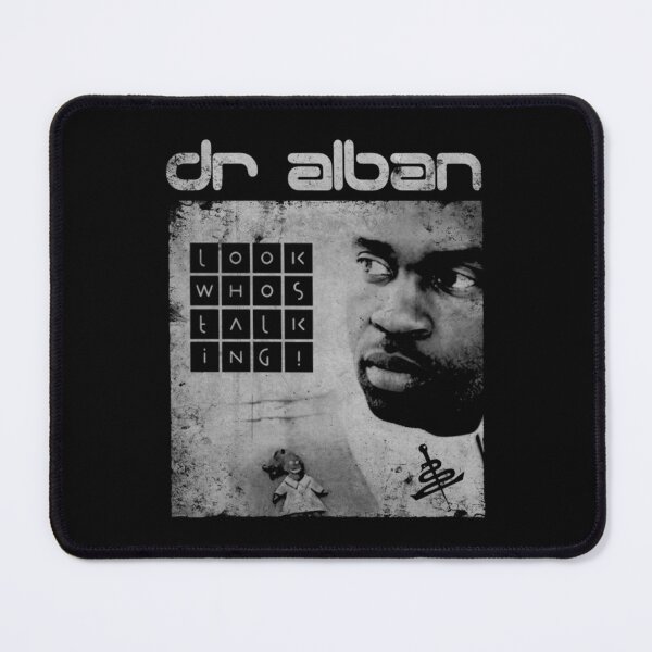 Item preview, dr alban 90s eurodance rap electronica iconic singer distressed designed and sold by ForemanOrlArt.