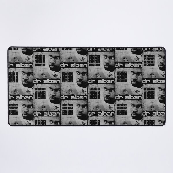 Item preview, dr alban 90s eurodance rap electronica iconic singer distressed designed and sold by ForemanOrlArt.