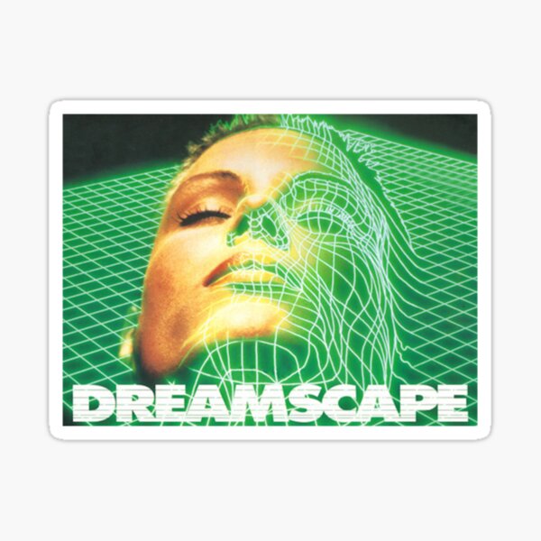 Dreamscape 90s Rave     Sticker