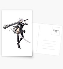 2B (Nier Automata) Postcards