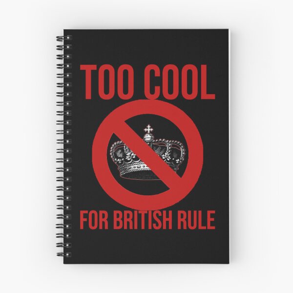 Item preview, anti monarchy - Abolish the monarchy - Too Cool For British Rule        designed and sold by ShellyBusheyy.