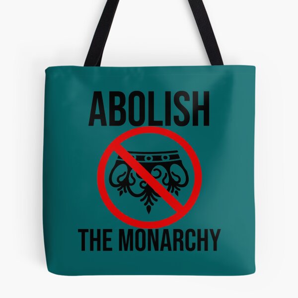 Item preview, anti monarchy - Abolish the monarchy - Too Cool For British Rule    designed and sold by ShellyBusheyy.
