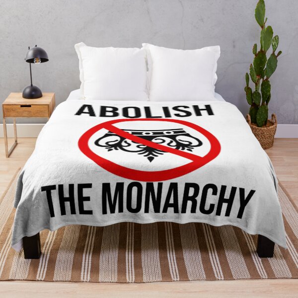 Item preview, anti monarchy - Abolish the monarchy - Too Cool For British Rule    designed and sold by ShellyBusheyy.