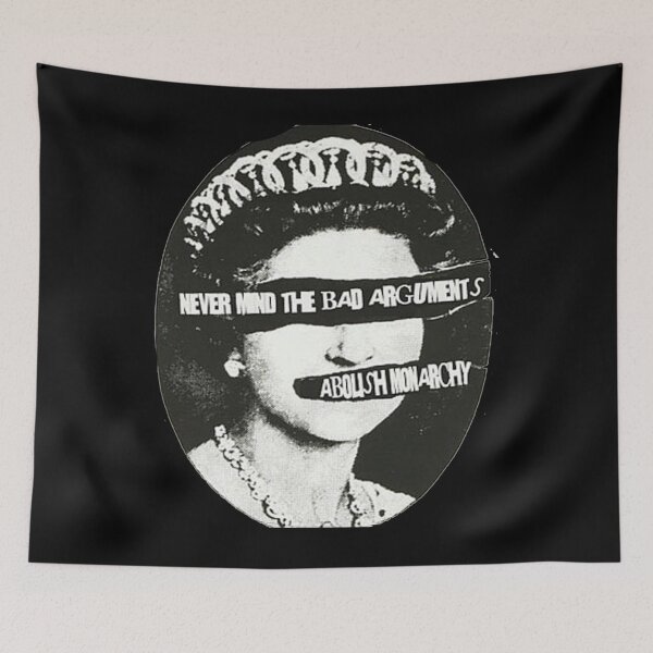 Item preview, anti monarchy - Abolish the monarchy - Too Cool For British Rule   designed and sold by ShellyBusheyy.