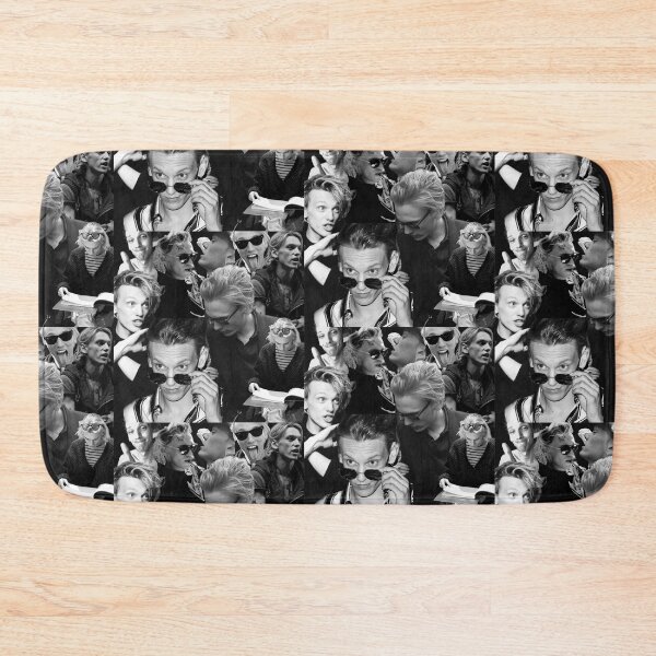 Item preview, Jamie Campbell Bower collage black and white designed and sold by lizzyrivue.