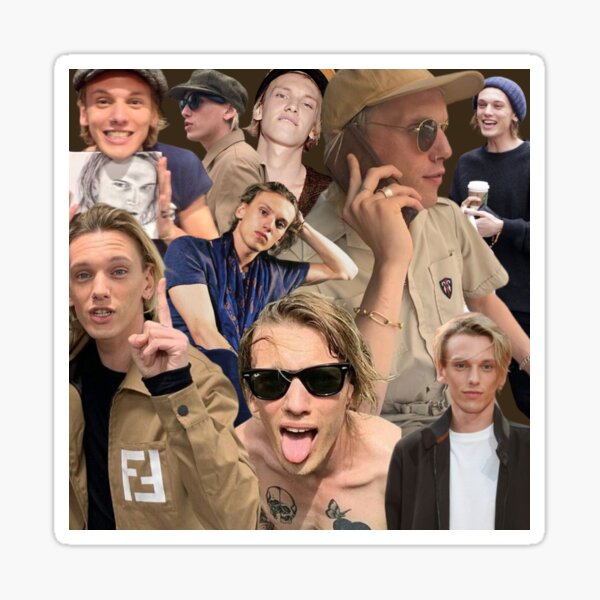 Artikel-Vorschau von Jamie Campbell Bower-Collage, designt und verkauft von lizzyrivue.