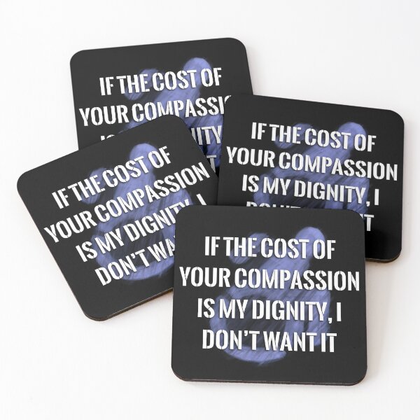 Item preview, Your Compassion isn’t worth my Dignity (lavender logo) designed and sold by O1RSH.