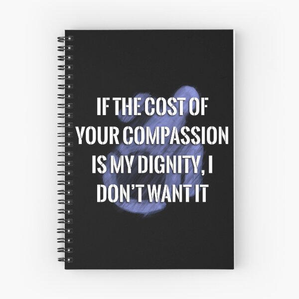 Item preview, Your Compassion isn’t worth my Dignity (lavender logo) designed and sold by O1RSH.