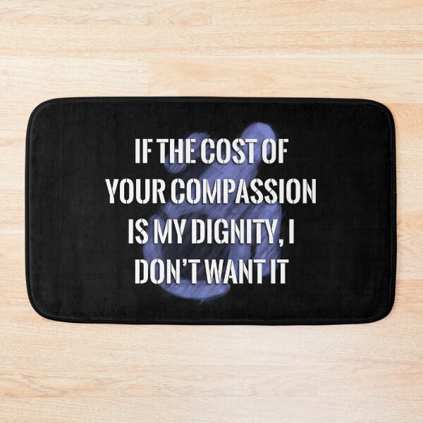 Item preview, Your Compassion isn’t worth my Dignity (lavender logo) designed and sold by O1RSH.