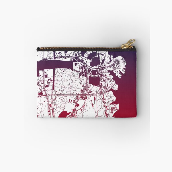 Item preview, Mecca muslims Islam mohamed prophet Map Art Blue Pink Saudi Arabia designed and sold by EpicMaps.