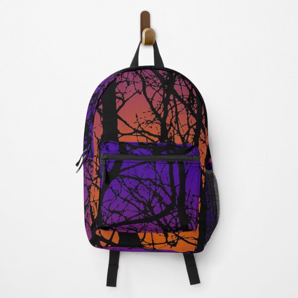 Item preview, Winter Sunset Behind Silhouetted Trees designed and sold by kernowerno.