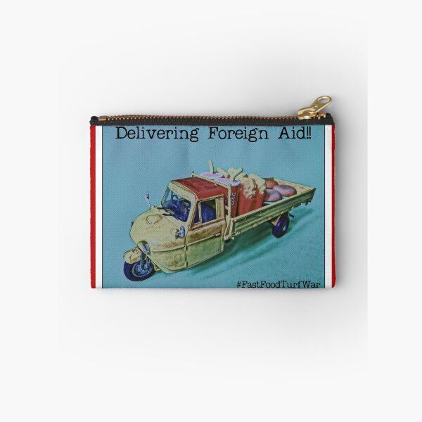 Item preview, Delivering "foreign aid", from the series #FastFoodTurfWar by Tim Constable designed and sold by TimConstable.