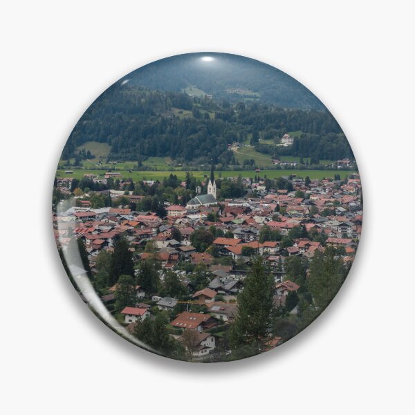 Item preview, Oberstdorf Village Panorama - Allgäu Alps designed and sold by xP42.