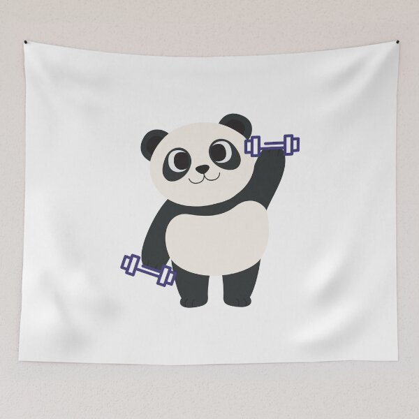 Item preview, Cute Panda Training designed and sold by Fudoitga.